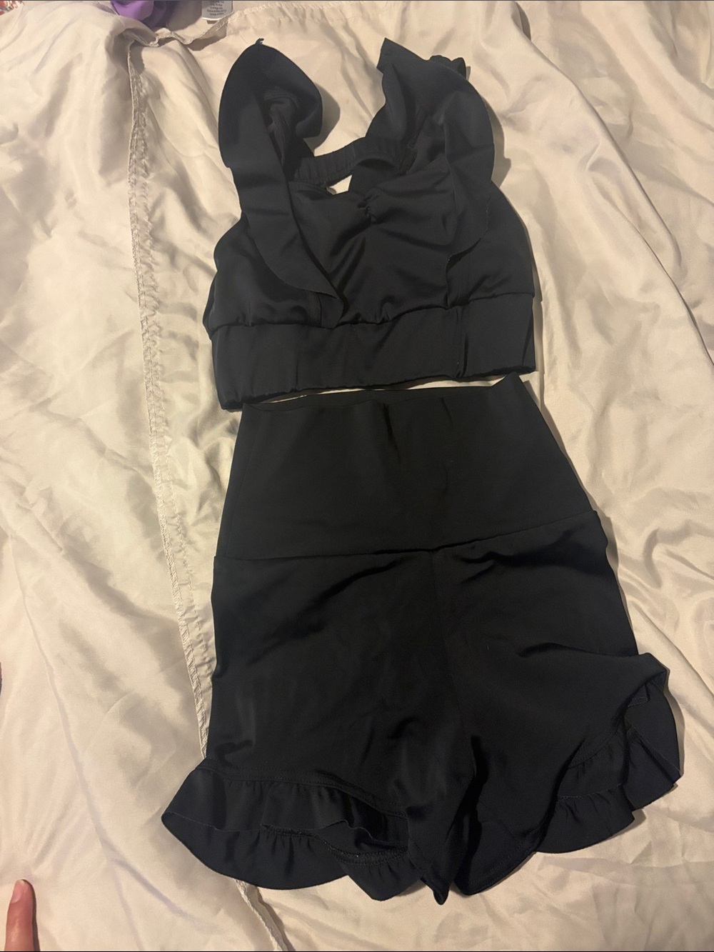 Balera Ruffle matching dance set - Picture 2 of 5